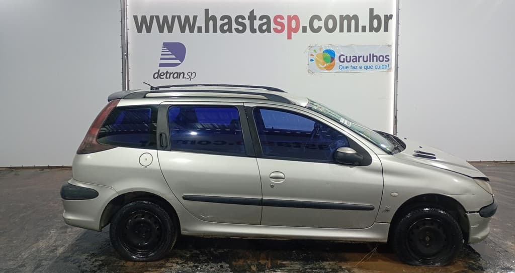 Peugeot 206 Sw16 Pres FX 2006, prata