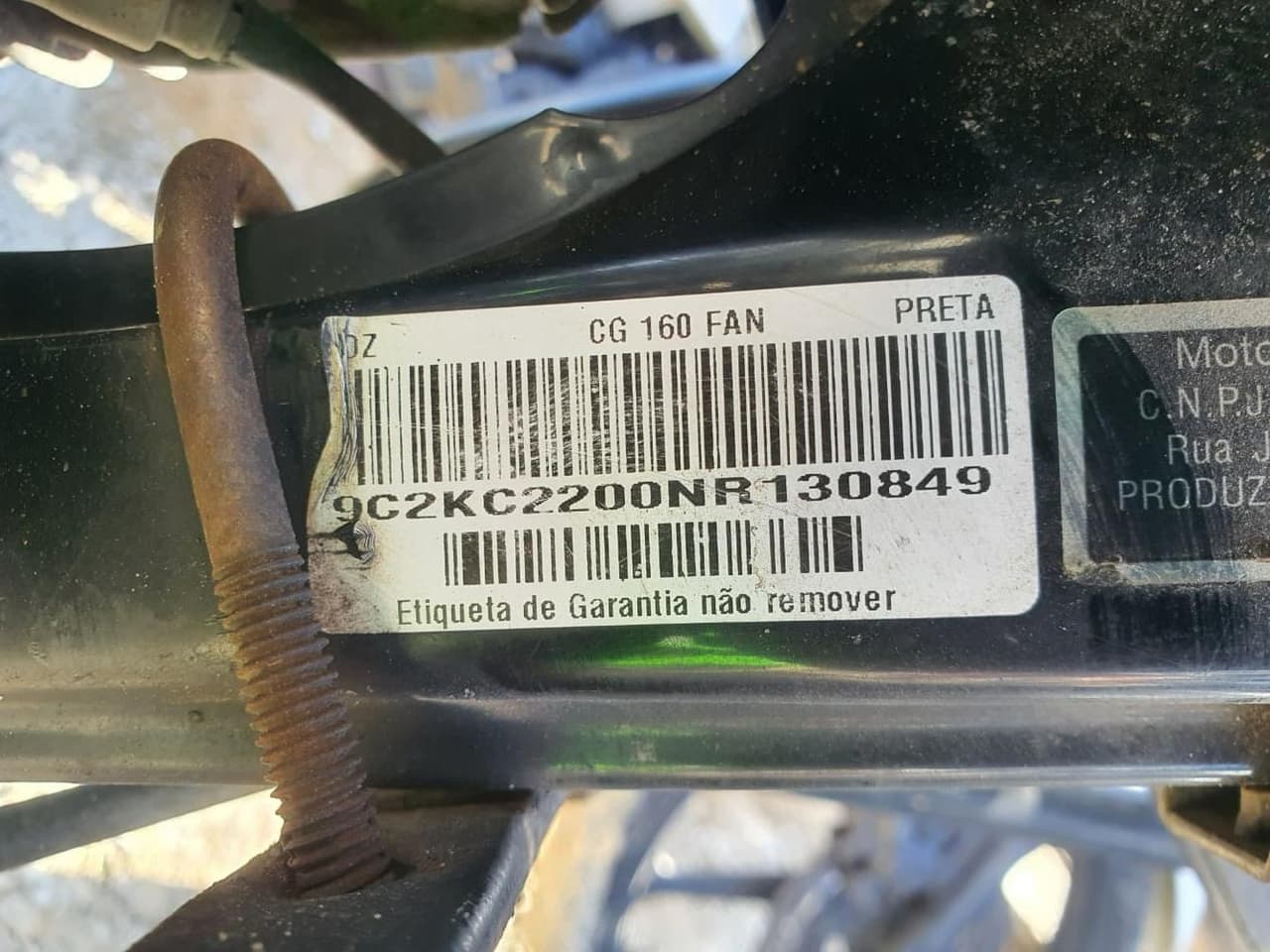 Honda Honda/cg 160 FAN 2022 — foto 7