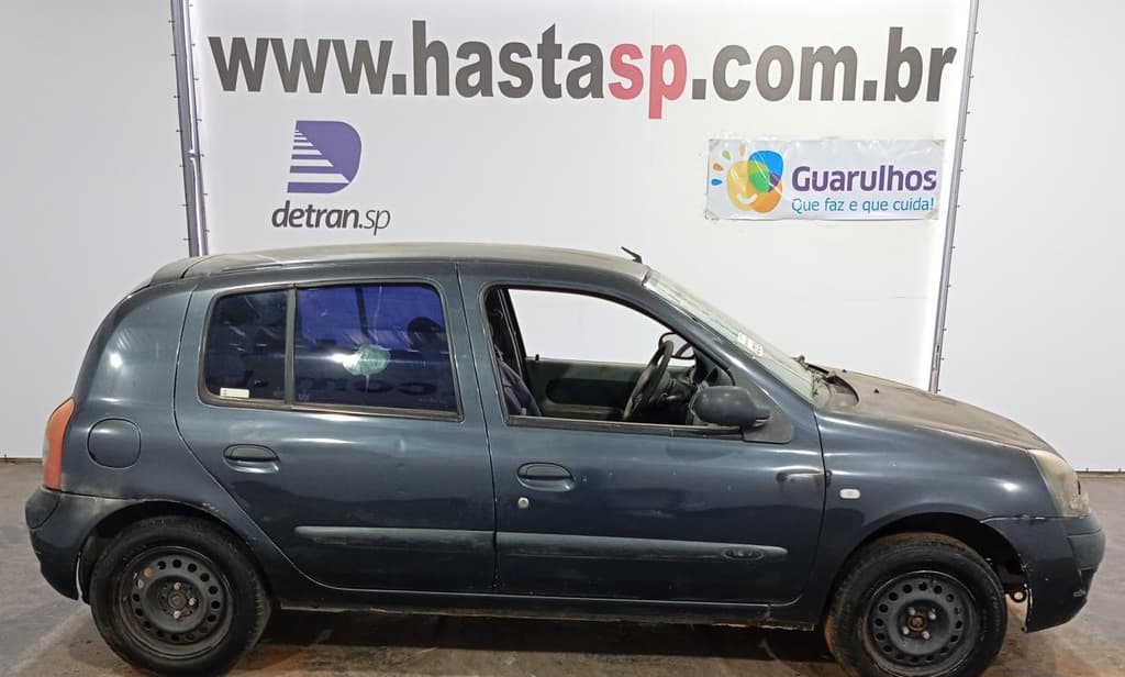 Renault Clio PRI 10 16vh 2004, cinza