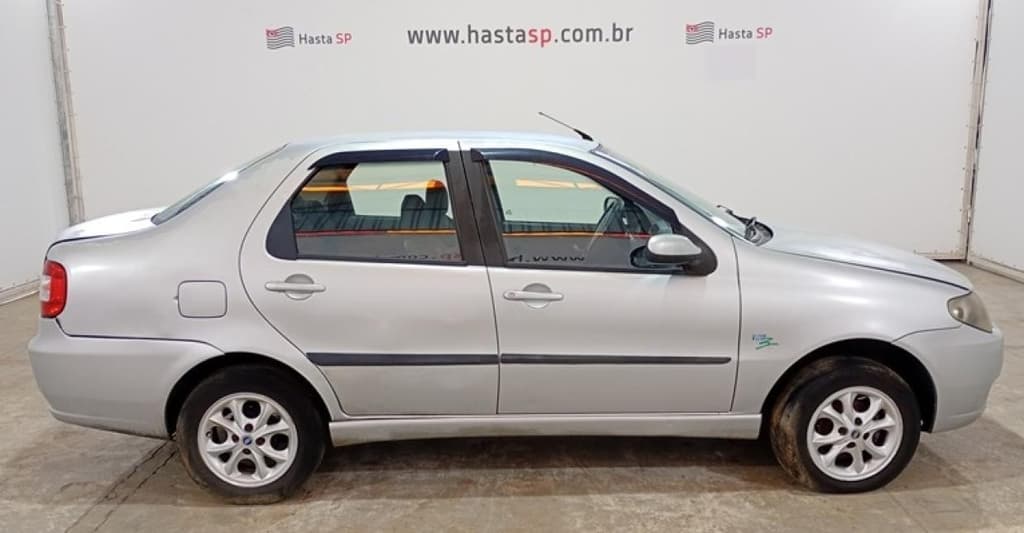 Fiat Siena ELX Flex 2007, prata