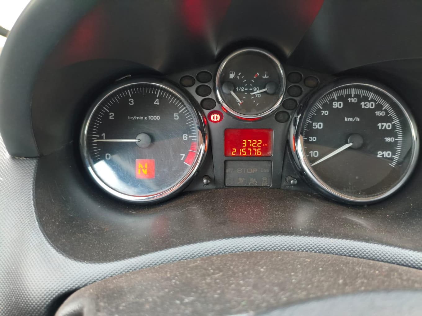Peugeot 207 2009, prata