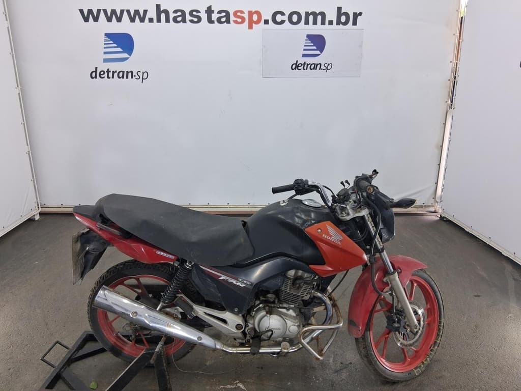 Honda CG 125 FAN KS 2010, preta