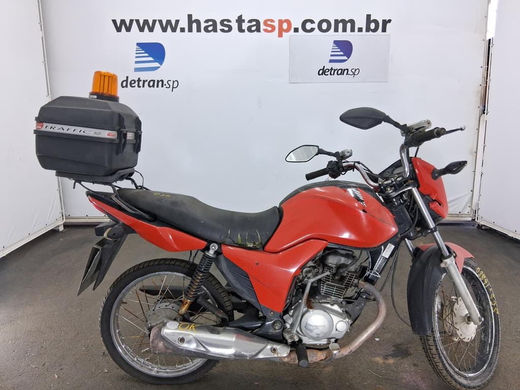 Honda CG 125i FAN 2017, preta