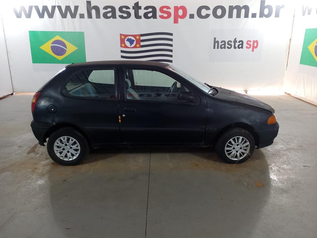 Fiat Palio ED 1998, preta