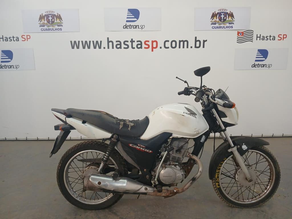 Honda CG 125i Cargo 2016, branca