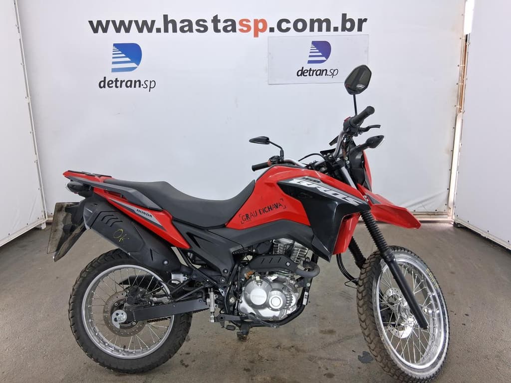 Honda NXR 160 Bros CBS 2026, vermelha