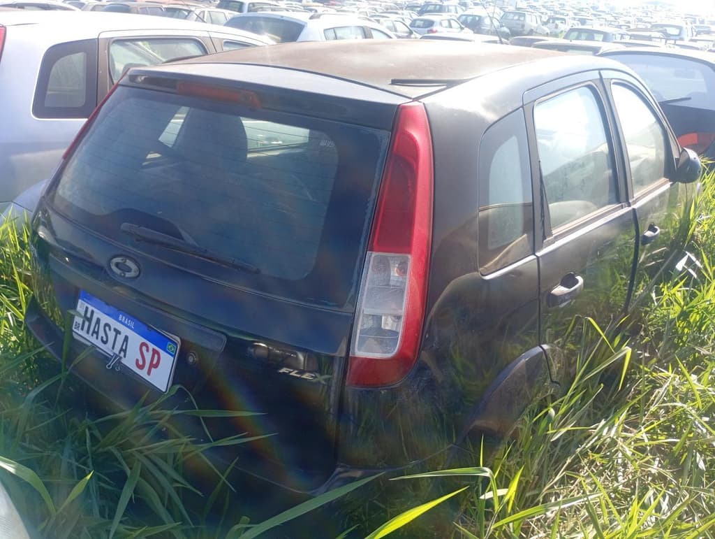 Ford Fiesta Flex 2008, preta