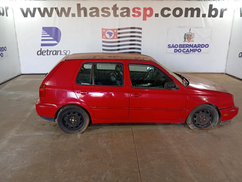 Volkswagen Golf GL 1997, vermelha