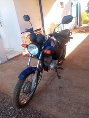 Honda CG 125 cg 125 fan es 2013, azul