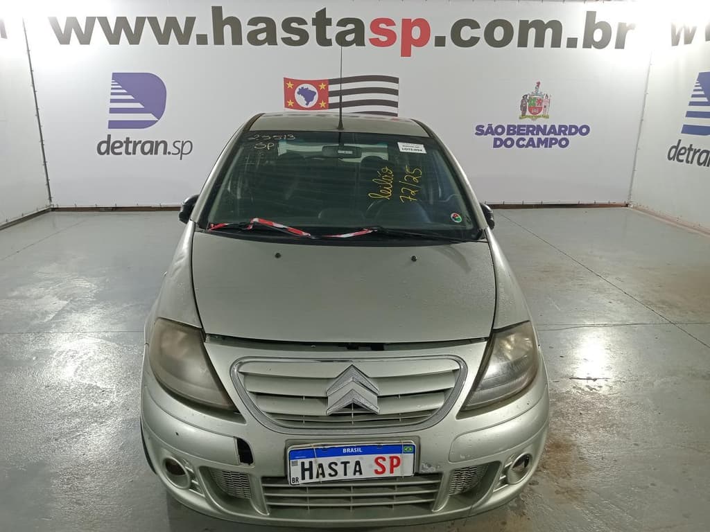 Citroën C3 GLX 14 Flex 2012, prata