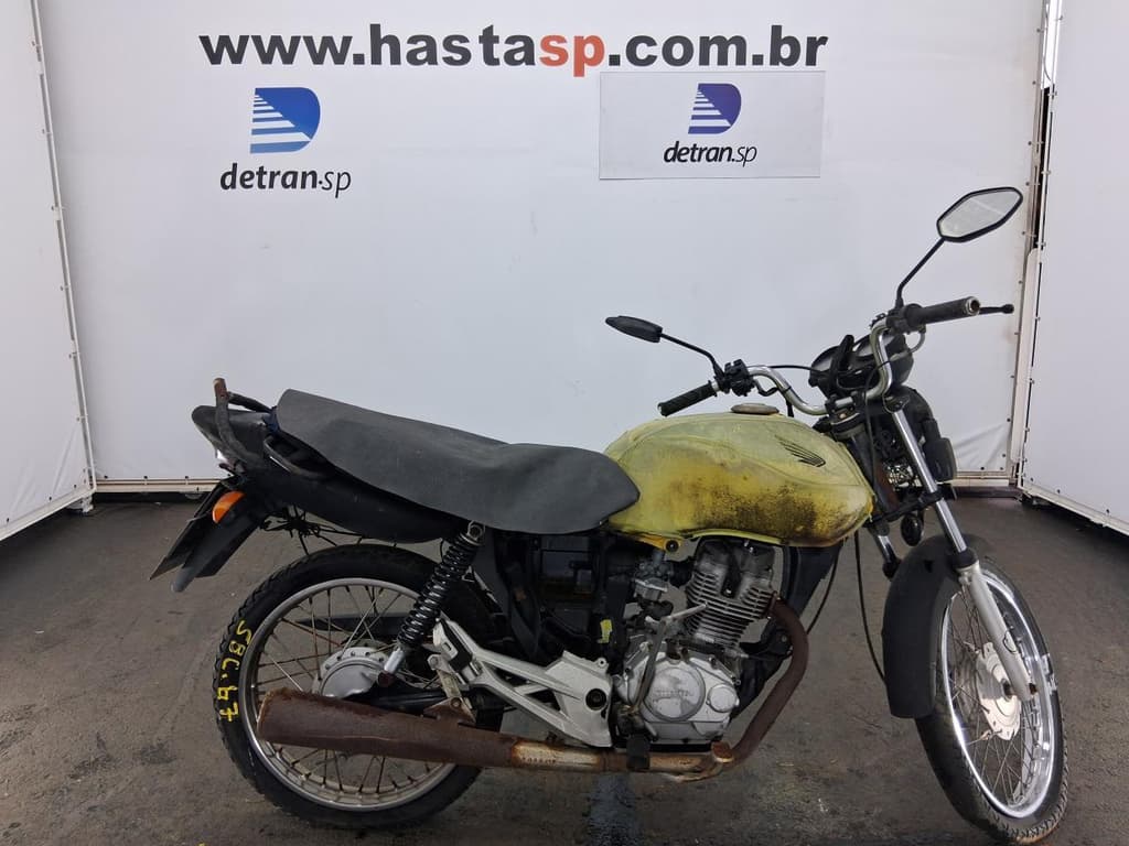 Honda CG 125 Cargo ES 2003, amarela