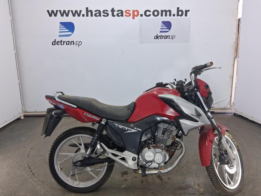 Honda CG 160 FAN 2019, vermelha