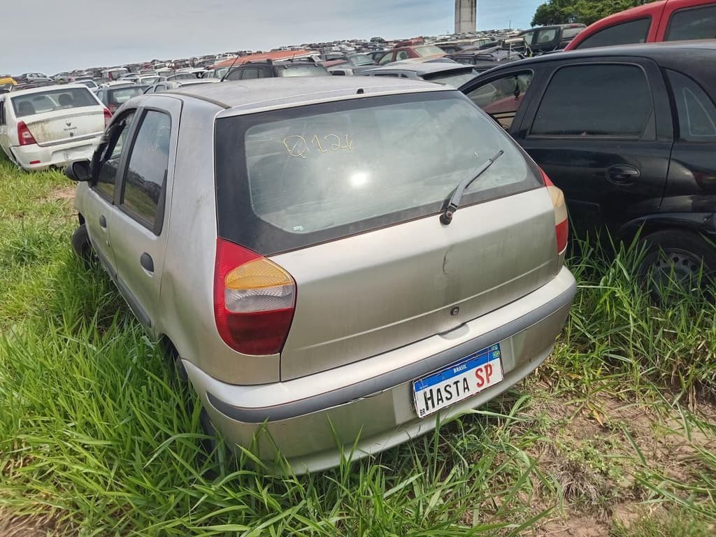 Fiat Palio ELX 2001, cinza