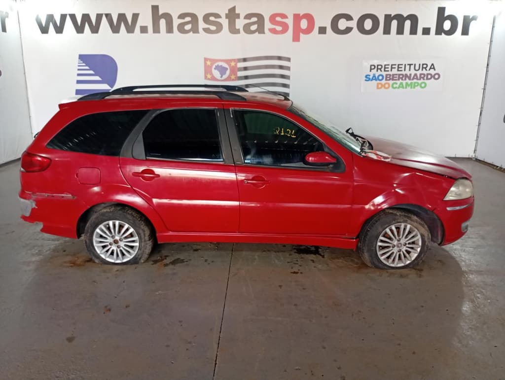 Fiat Palio Week ELX Flex 2009, vermelha