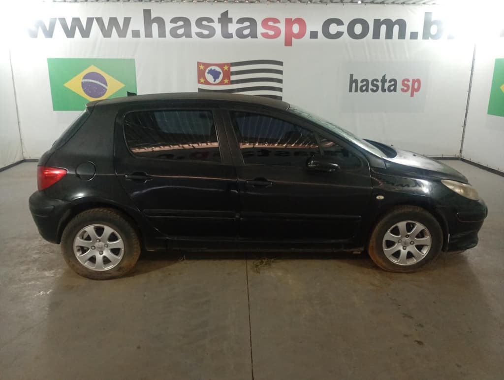 Peugeot 307 16 PR PK 2008, preta