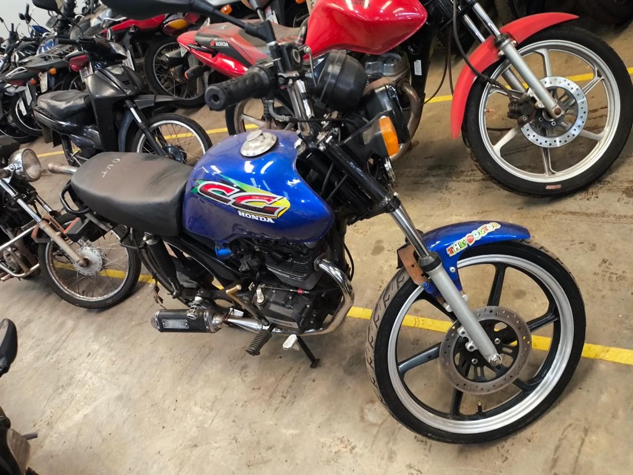 Honda CG 125 Titan, 1998 — foto 9
