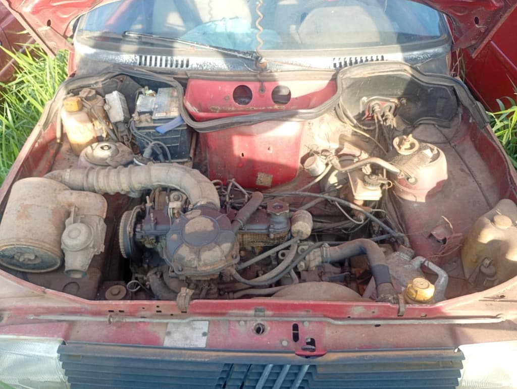 Fiat Premio 1988, vermelha