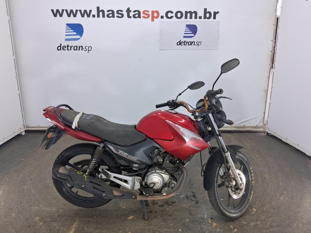 Yamaha Factor Ybr125 ED 2012, vermelha