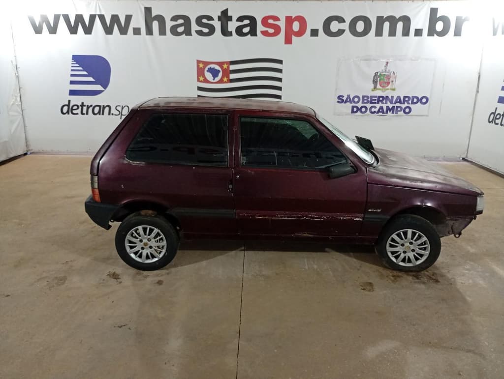 Fiat UNO Mille EP 1996, vermelha