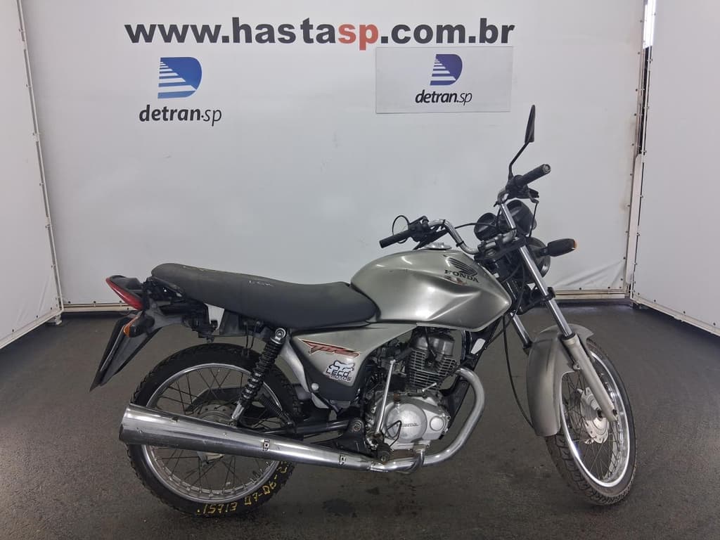 Honda CG 150 Titan KS 2008, cinza