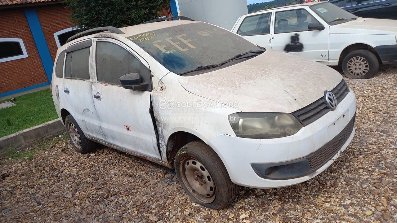 Volkswagen Spacefox Pat Ma 2014, branca