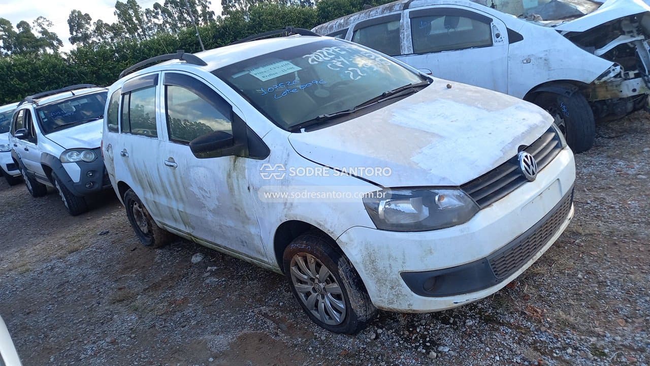 Volkswagen Spacefox 1.6 Gii 2014, branca
