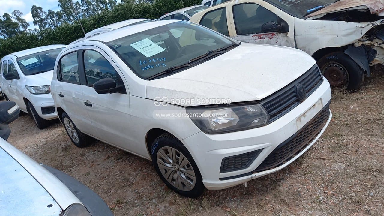 Volkswagen Gol 2020, branca
