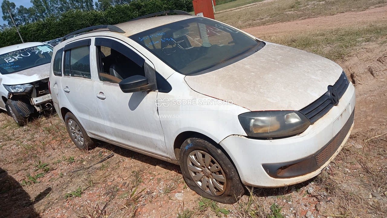 Volkswagen Spacefox. 2014, branca