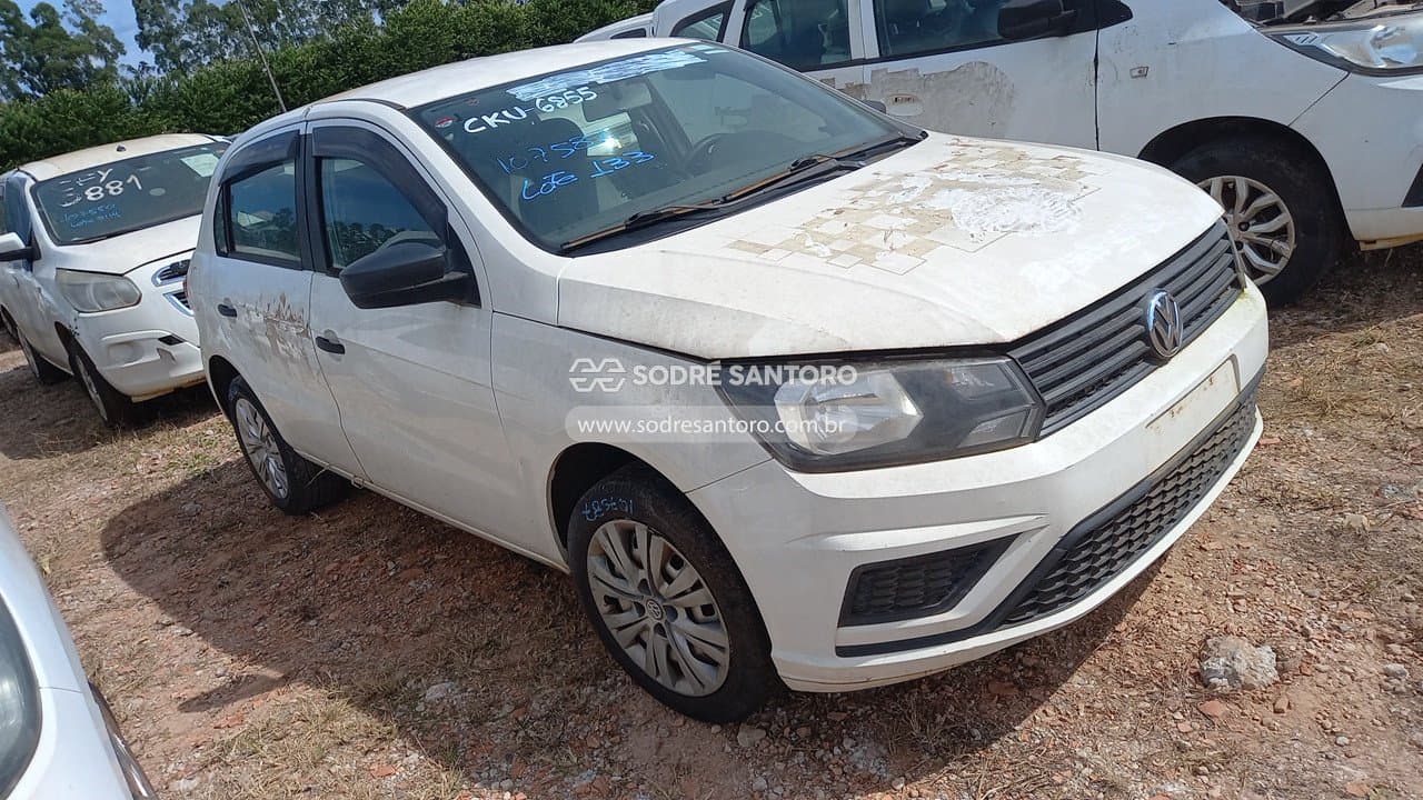 Volkswagen Gol 2020, branca