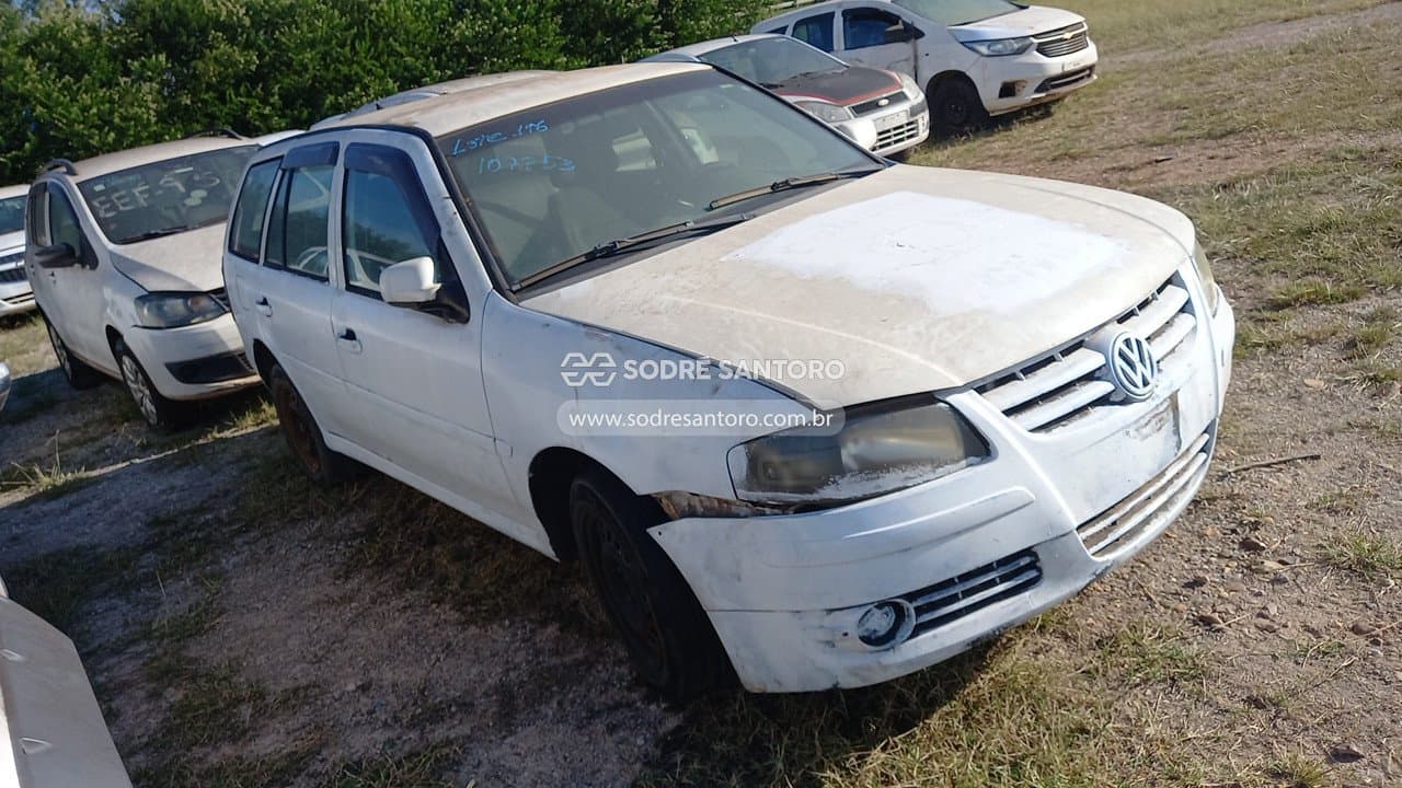 Volkswagen Parati 1.6 2011, branca