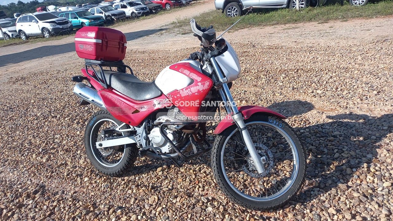 Honda Nx 400i Falcon 2005, vermelha