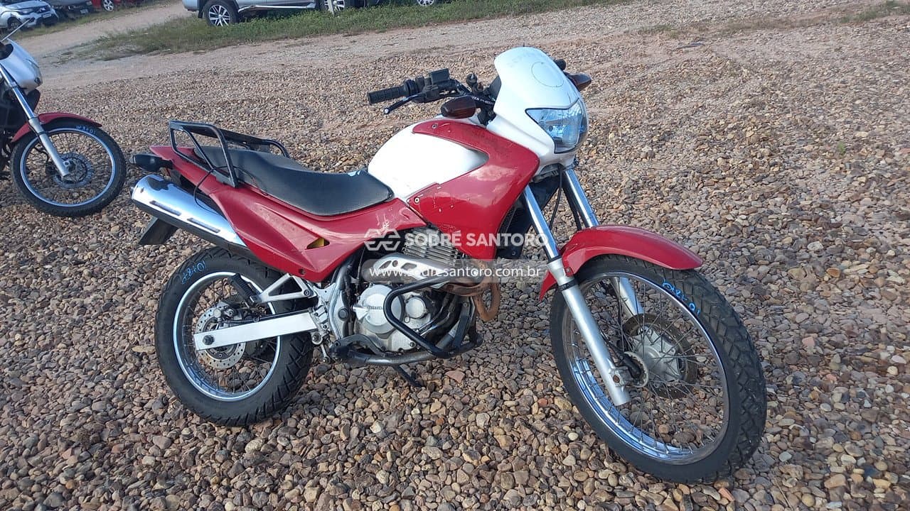Honda Nx 400i Falcon 2008, vermelha