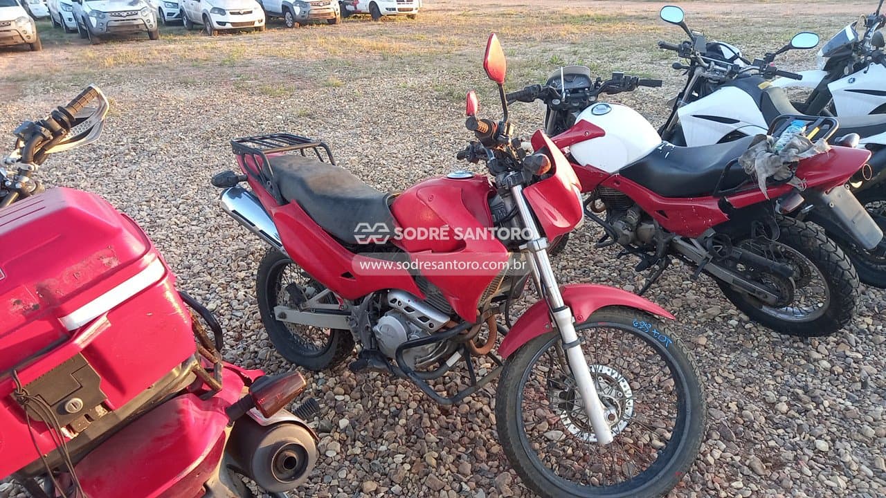 Honda Nx 400i Falcon 2008, vermelha