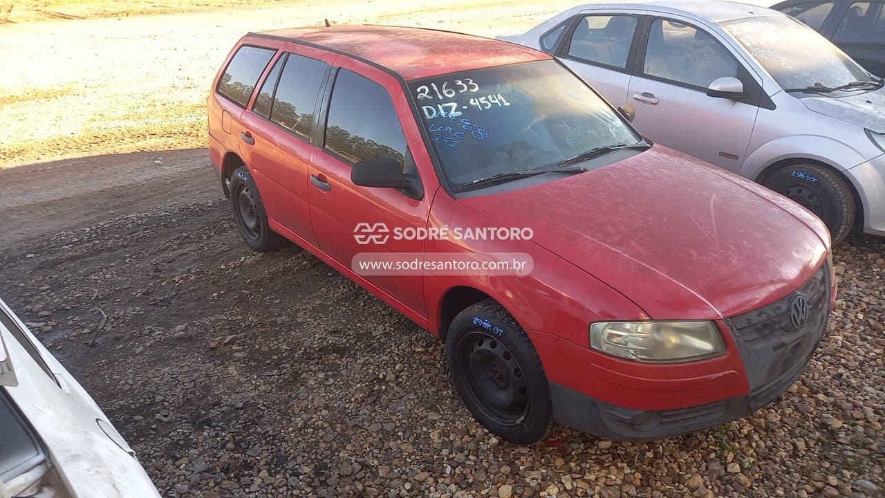 Volkswagen Parati 1.8 2009, vermelha