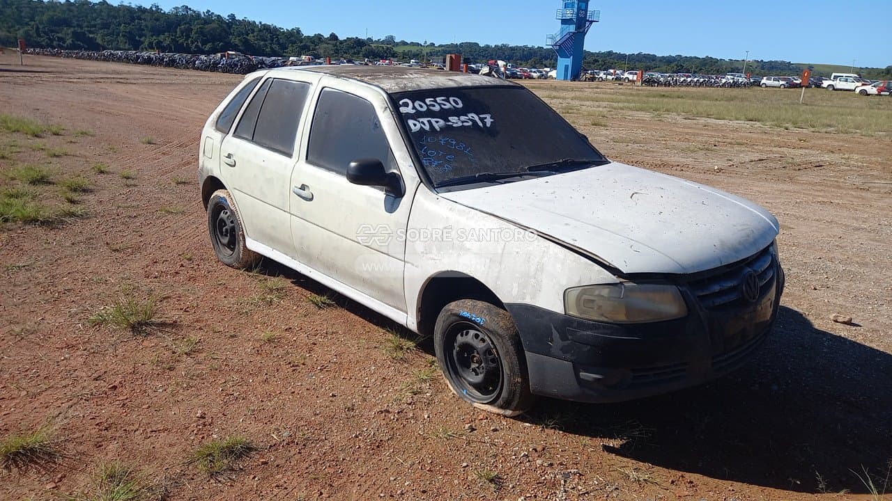 Volkswagen Gol 2007, branca