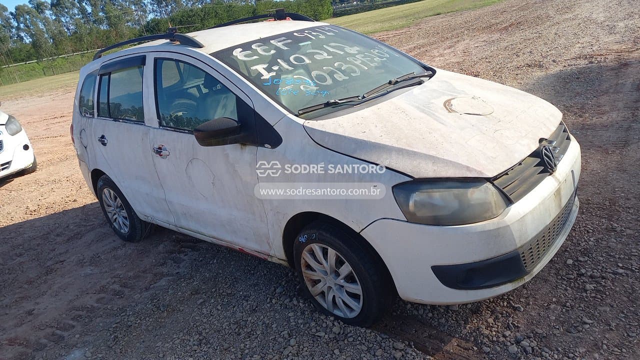 Volkswagen Spacefox 2014, branca