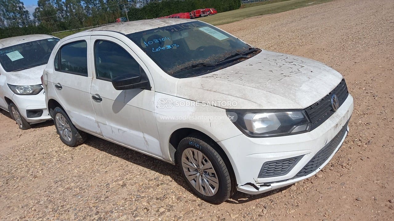 Volkswagen Gol 1.6l Mb5 2020, branca