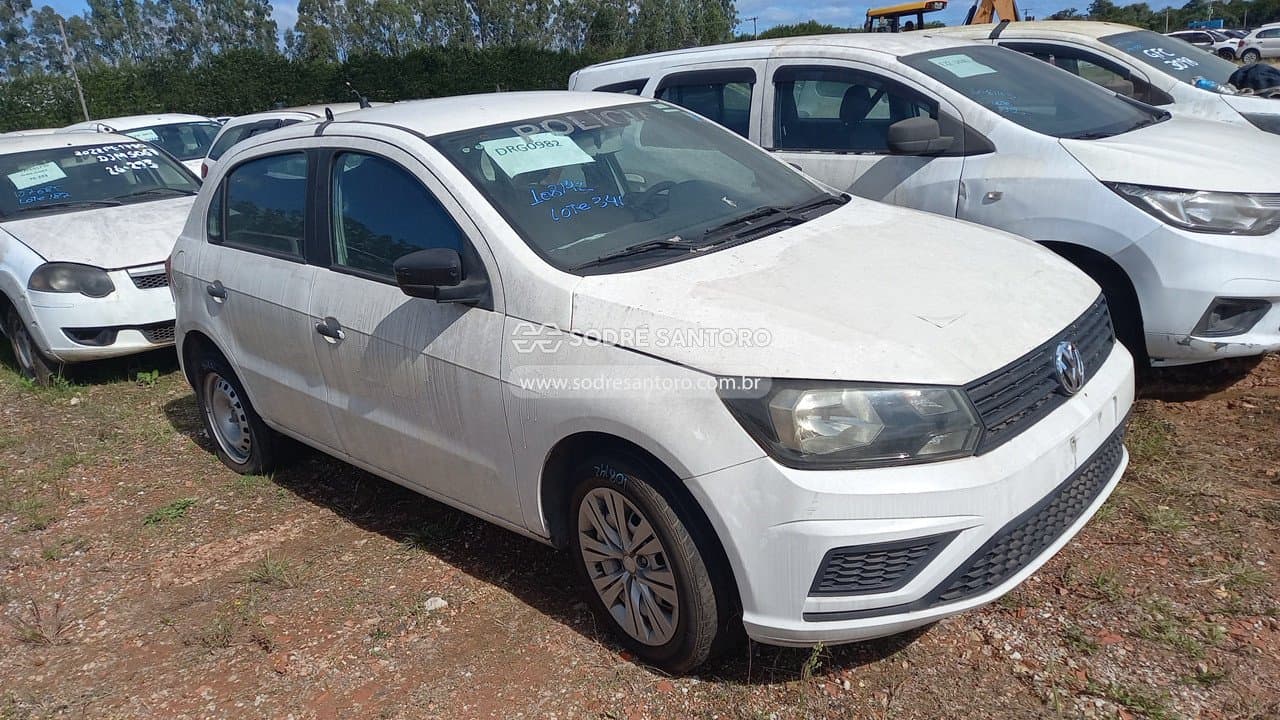 Volkswagen Gol 1.6l Mb5 2020, branca