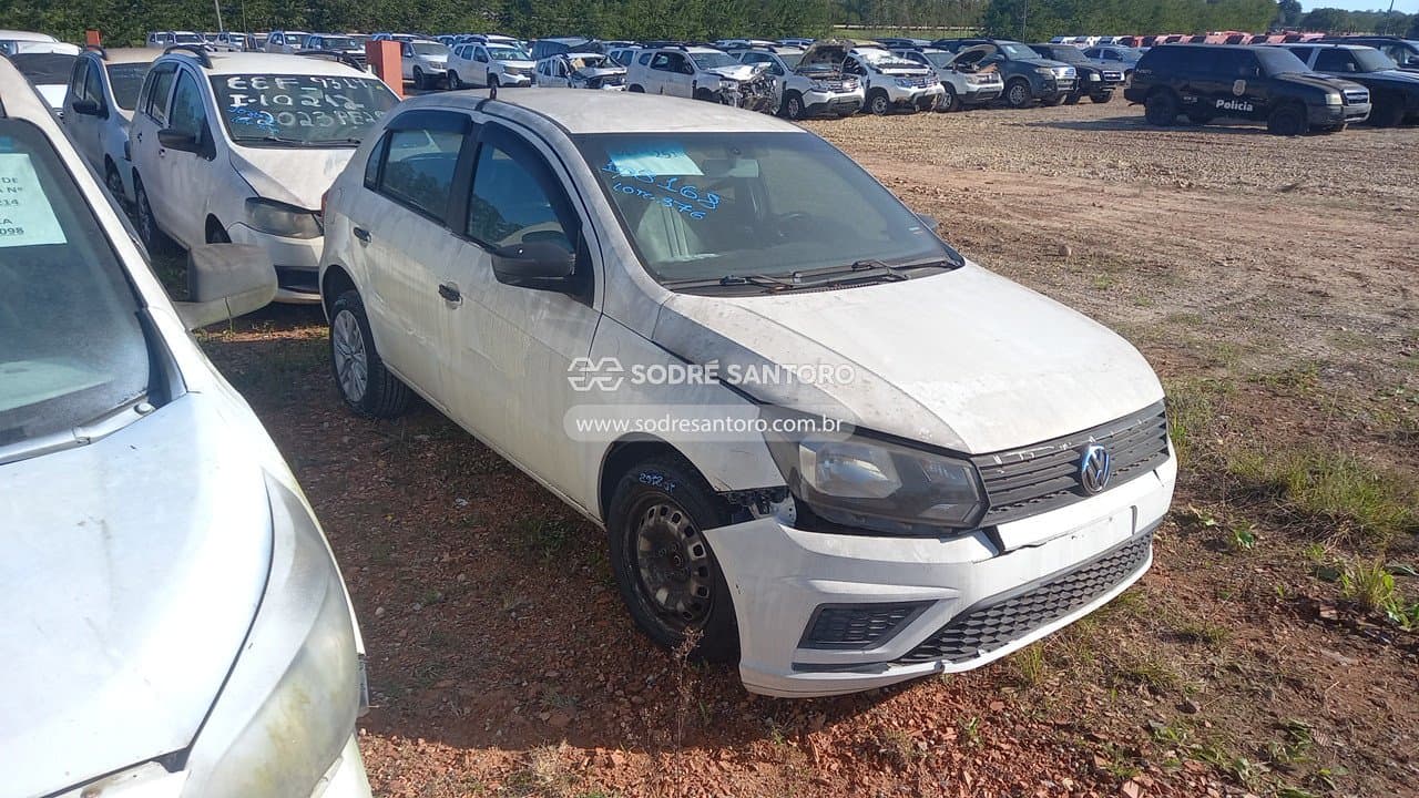 Volkswagen Gol 1.6l Mb5 2020, branca