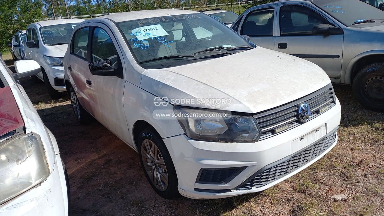 Volkswagen Gol Patrul 1.6 Mb 2021, branca