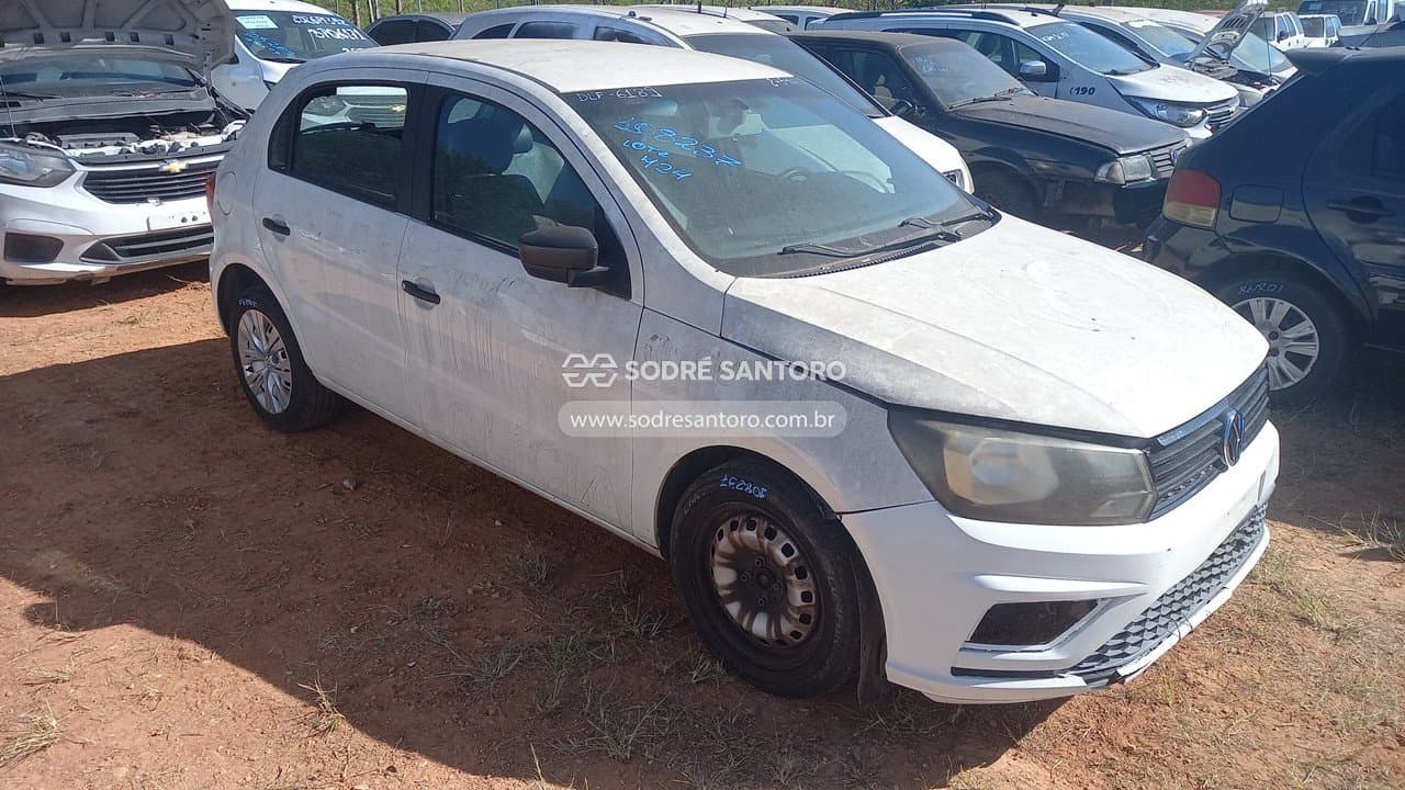 Volkswagen Gol 1.6l Mb5 2020, branca