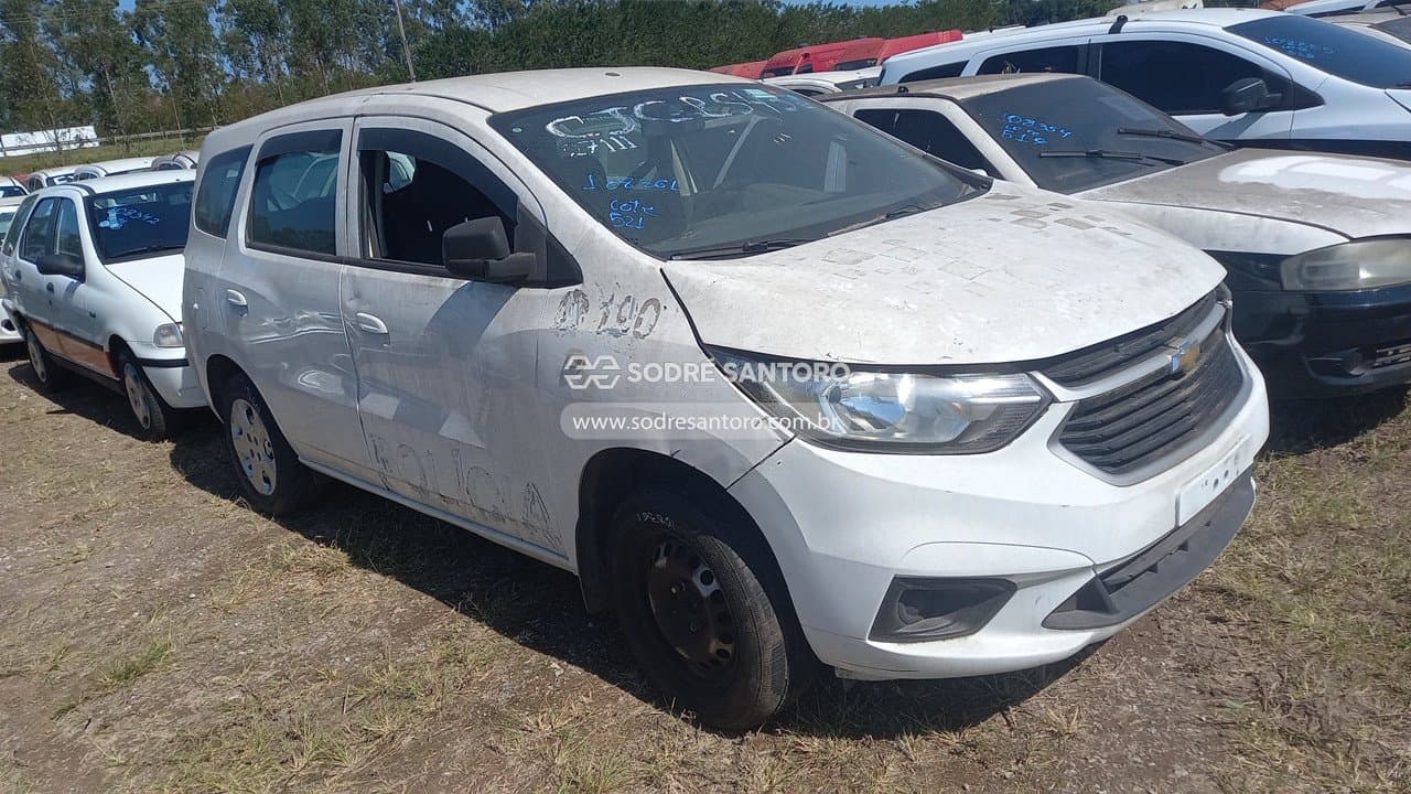 Chevrolet Spin 1.8l Mt Ls e 2020, branca