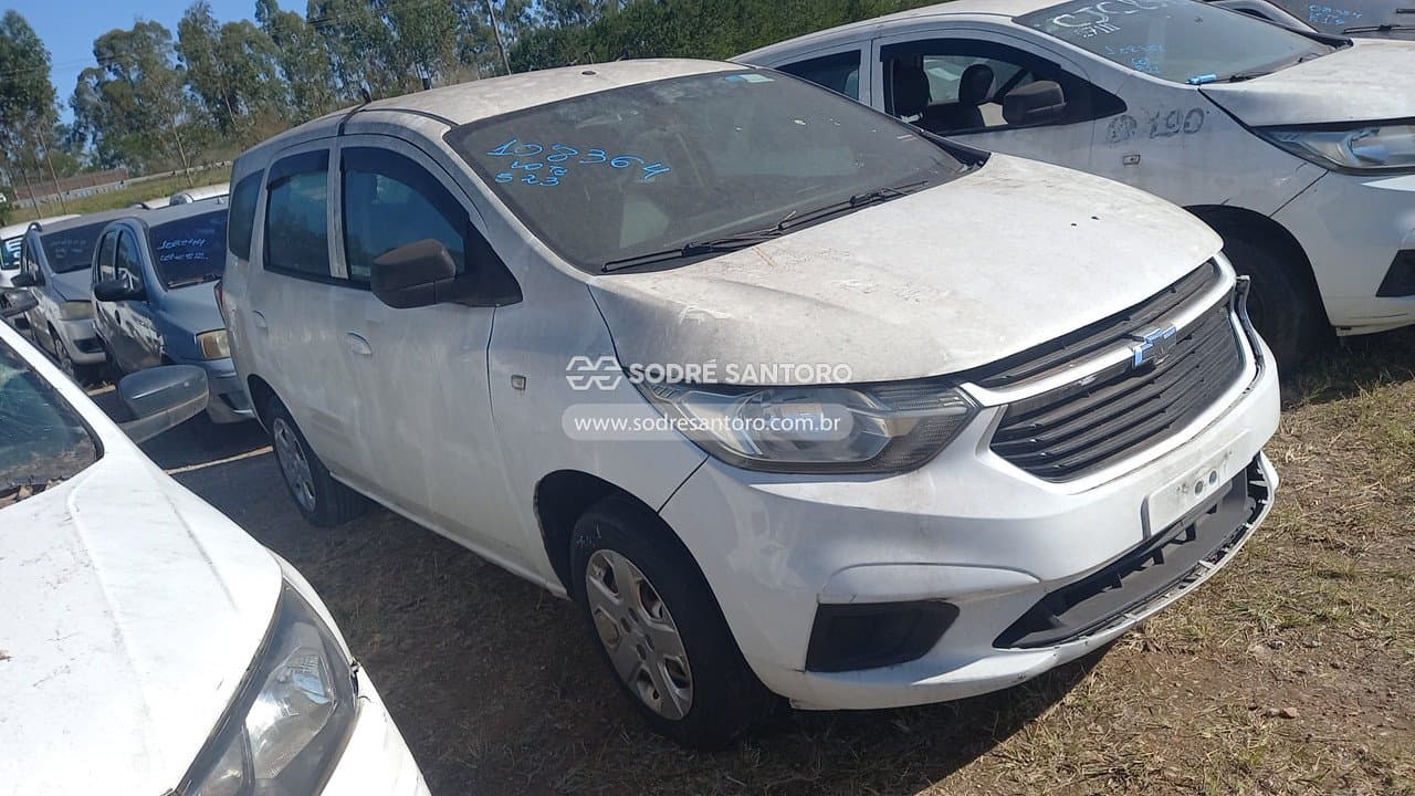 Chevrolet Spin 1.8l Mt Ls e 2020, branca