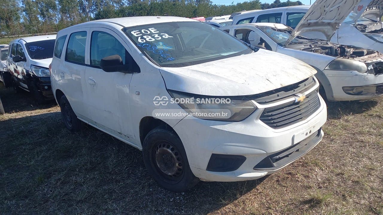 Chevrolet Spin 1.8l Mt Ls e 2020, branca