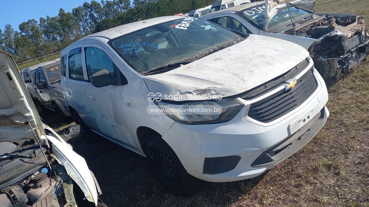Chevrolet Spin 1.8l Mt Ls e 2020, branca