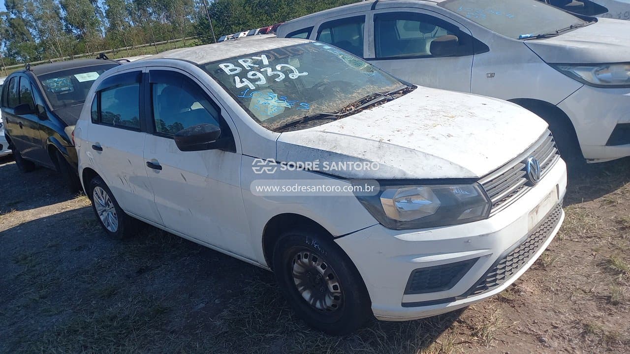 Volkswagen Gol 1.6l Mb5 2020, branca