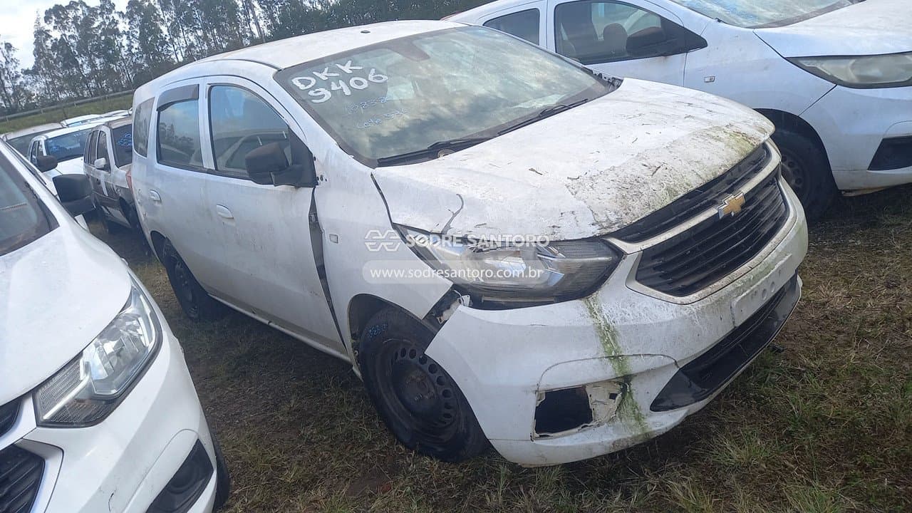 Chevrolet Spin 1.8l Mt Ls e 2020, branca