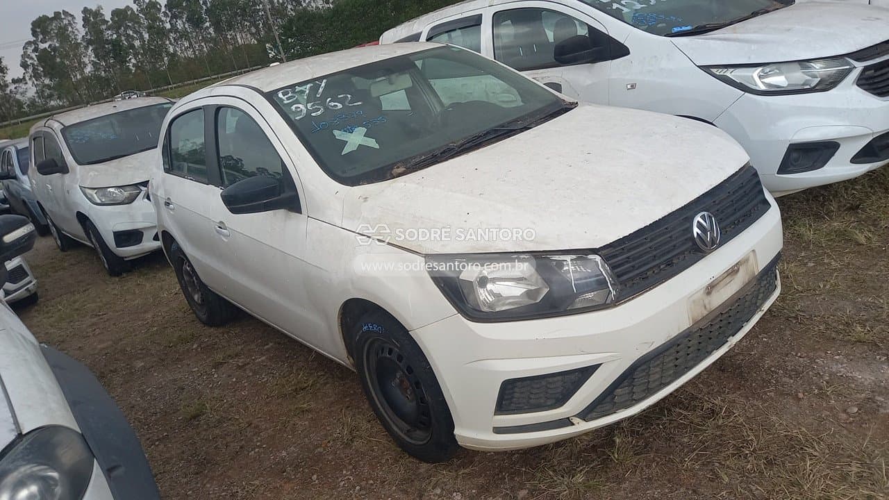 Volkswagen Gol 1.6l Mb5 2020, branca