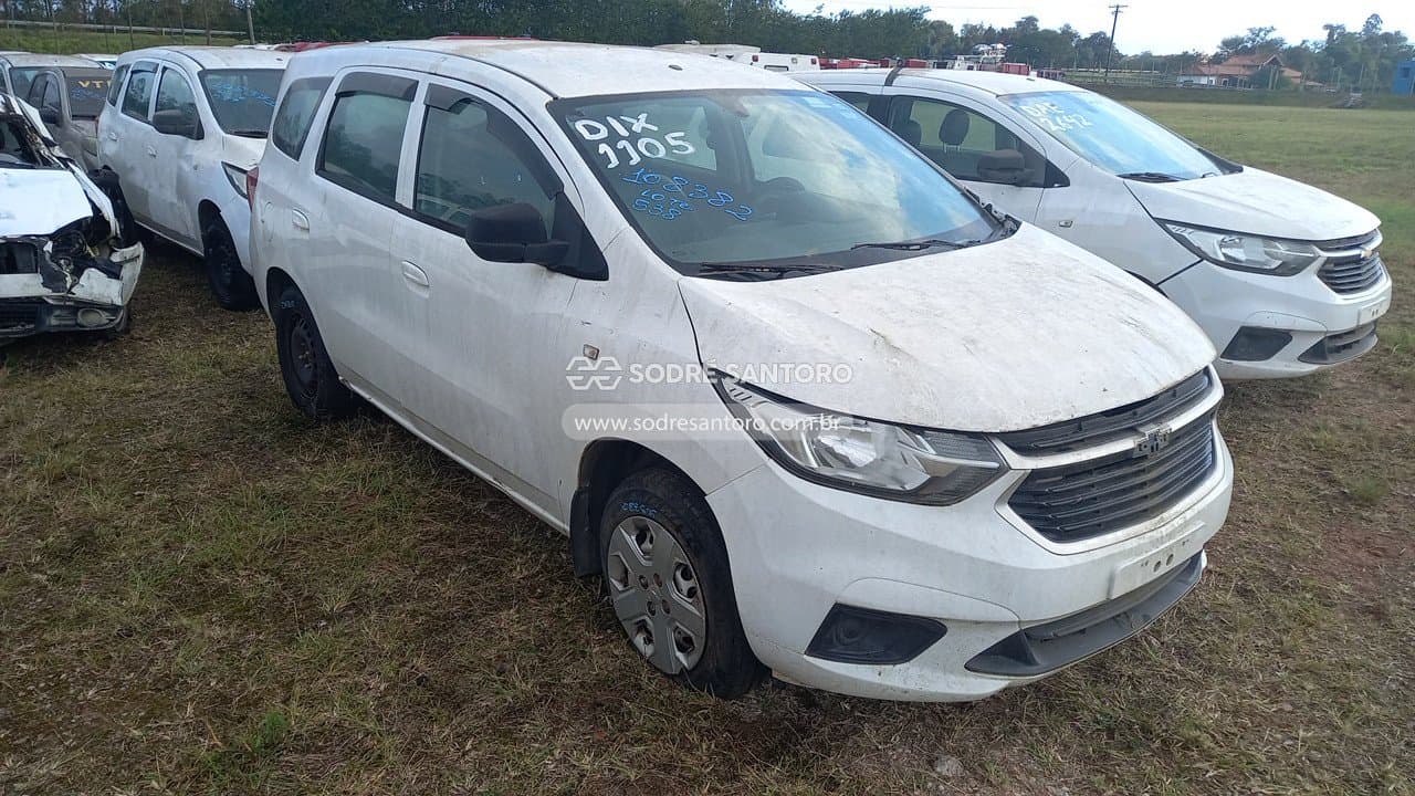 Chevrolet Spin 1.8l Mt Ls e 2020, branca