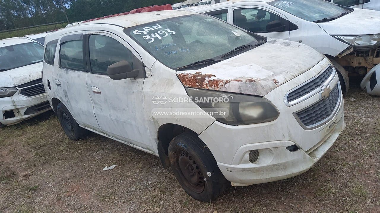Chevrolet Spin 1.8l Mt Lt 2016, branca